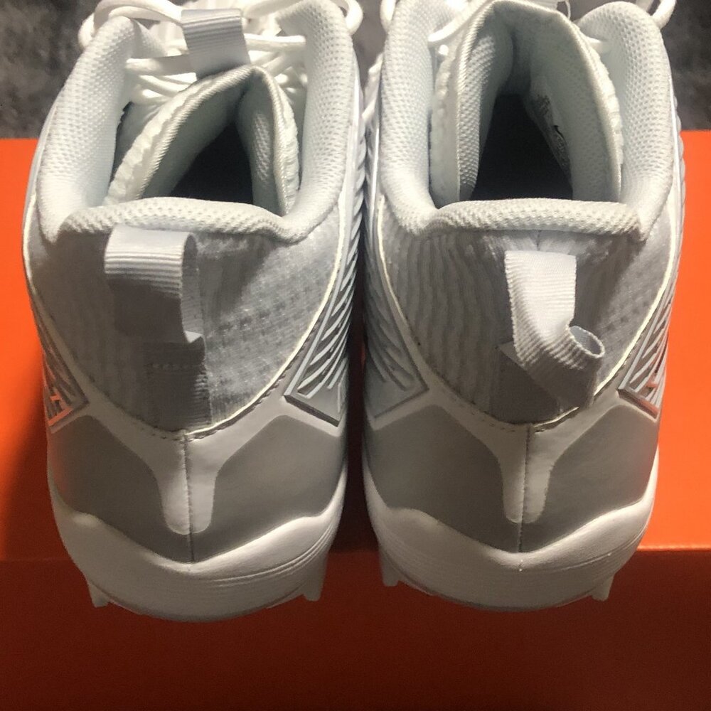 Nike Football Cleats Lineman Force Savage Pro 3 White DA5453-104 Men's Size 14 - Picture 5 of 6